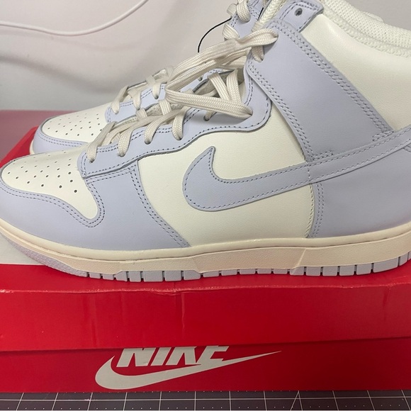 Nike Dunk High in Soft Gray and Off-White - Picture 2 of 8